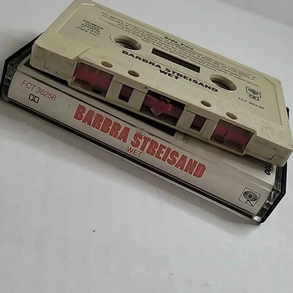 BARBARA STREISAND "WET" 1979 Vintage Cassette - Picture 9 of 10